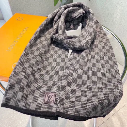 Louis Vuitton Scarves Men Womens Fashion Scarf with Original Box   
