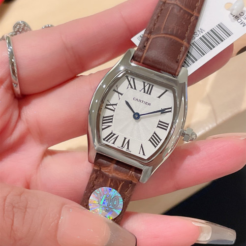 Cartier Womens Watch Luxury Brand Design Fashion Type with Original Box