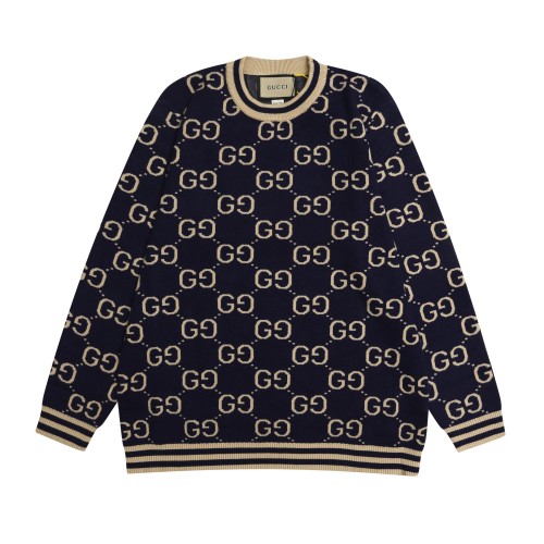 Gucci Men Womens Sweater Luxury Brand Womens Knitwear Top Quality   