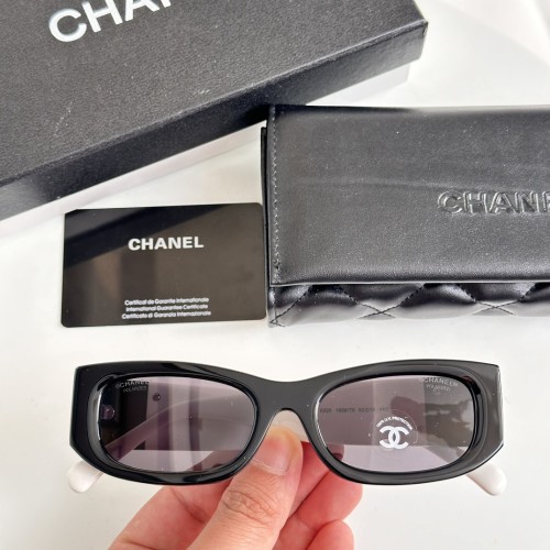 Chanel Luxury Brand Womens Sunglasses RECTANGLE SUNGLASSES with Original Box  5525