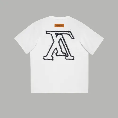 Louis Vuitton Luxury Brand Men Womens Short Sleeve T-Shirt   