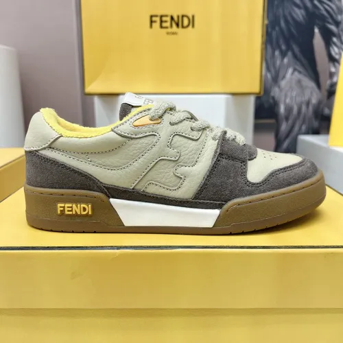 Fendi Mens Shoes Fashion Sneakers Luxury Brand Casual Fendi Trainer Sneakers Match Basse Shoes for Men with Original Box