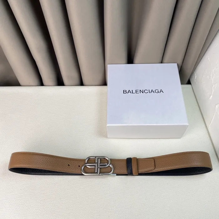 Balenciaga Mens Belt Luxury Brand Design Fashion Type with Original Box