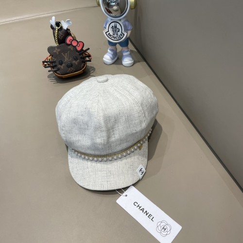 Chanel Womens Hats Luxury Brand Beret Hat with Original Box  