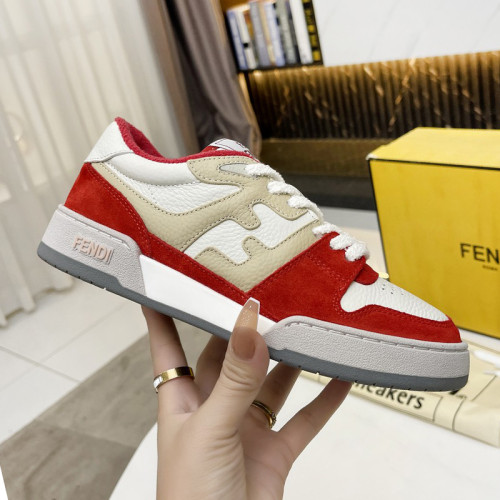 Fendi Mens Shoes Fashion Sneakers Luxury Brand Casual Fendi Trainer Sneakers Match Basse Shoes for Men with Original Box