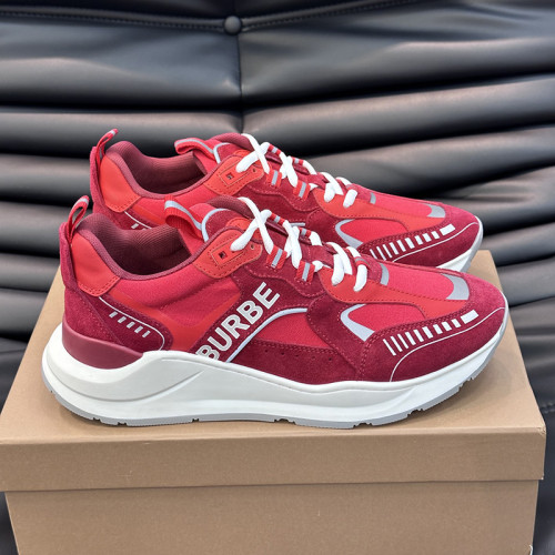 Burberry Men Shoes Fashion Sneakers Luxury Brand Vintage Cotton Sneaker with Original Box Whatsapp 