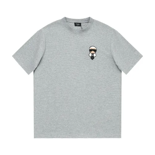 Fendi Luxury Brand Women Mens Short Sleeve T-Shirt   