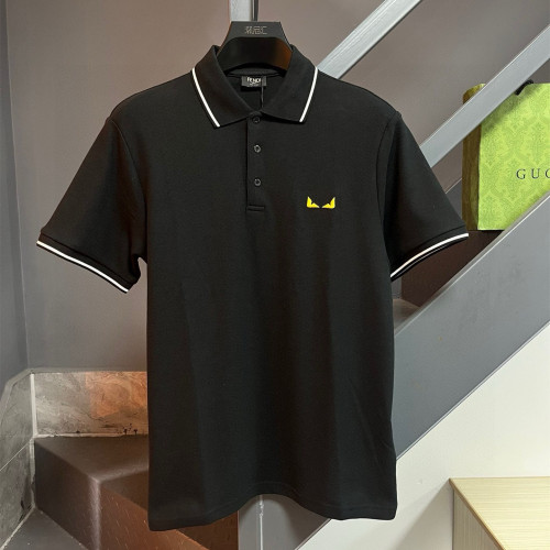 Fendi Luxury Brand Women Mens Short Sleeve T-Shirt Polo Shirt   