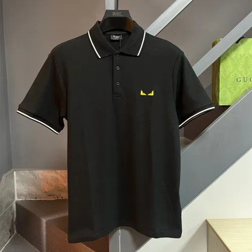 Fendi Luxury Brand Women Mens Short Sleeve T-Shirt Polo Shirt   