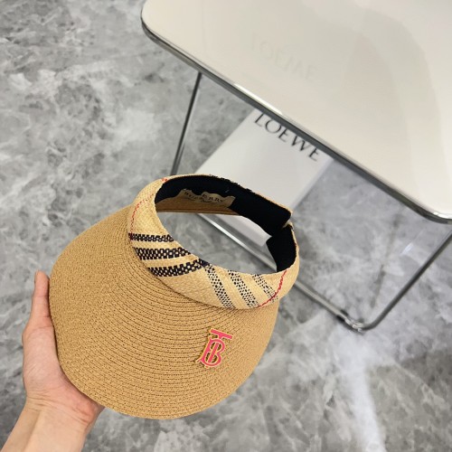 Burberry Womens Mens Cap Visor Hat Luxury Brand with Original Box  