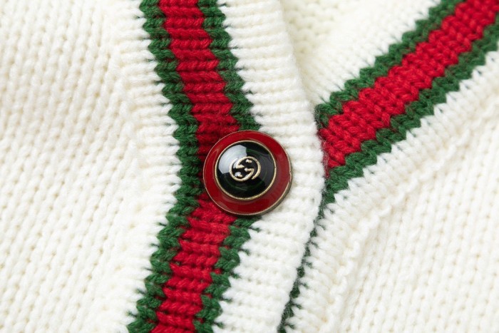 Gucci Cardigan Men Womens Knit Cardigan Luxury Brand Womens Knitwear Top Quality   