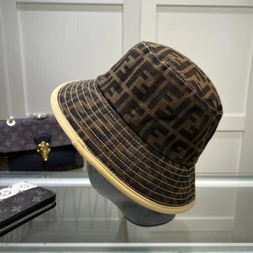 Fendi Men Womens Bucket Hat Luxury Brand Design Fendi Cap with Original Box  