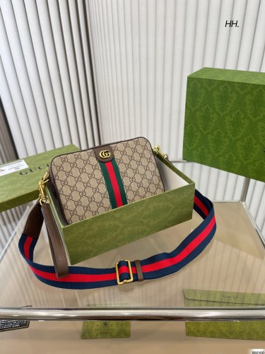 Gucci Womens Bag Crossbody Luxury GG Shoulder Bag Leather Luxury Brand