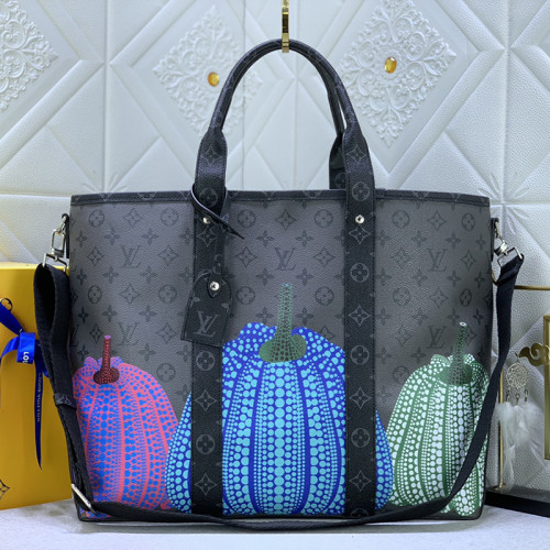 Louis Vuitton Mens Bags Handbags Luxury Brand Louis Vuitton LV x YK Weekend Tote M46434  