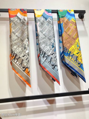 Hermes Scarves Womens Fashion Scarf Shawl 050