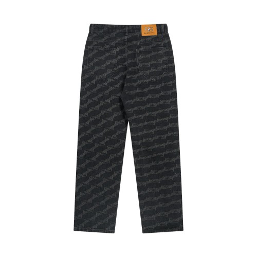 Balenciaga Luxury Brand Women Mens Pant Jeans with Original Box   