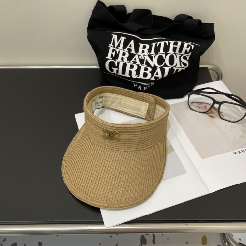 Celine Womens Hats Luxury Brand Design Celine Visor Hat with Original Box  