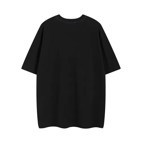 Gucci Luxury Brand Women Mens Short Sleeve T-Shirt COTTON JERSEY T-SHIRT BLACK GUCCI PRINT   