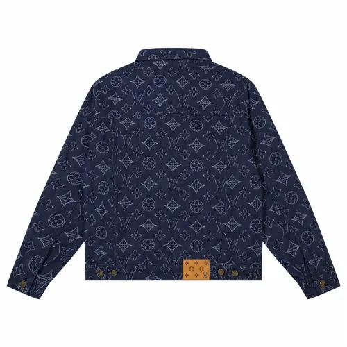 Louis Vuitton Men Womens Jackets Denim Coat Luxury Brand Mens Jackets Top Quality   