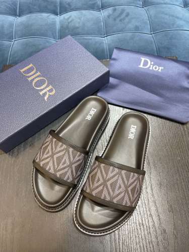 Dior Men Shoes Sandals Luxury Brand Fashion DIOR AQUA SANDAL Black Dior Oblique Jacquard with Original Box 3SA135ZSA_H969 Whatsapp 