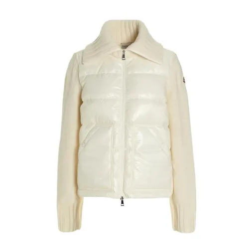 Moncler Design Womens Sweater Winter Windprood Down Jackets Keep Warm White Duck Down