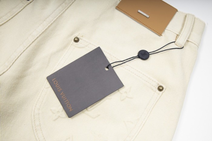 Louis Vuitton Luxury Brand Women Mens Pant Jeans   