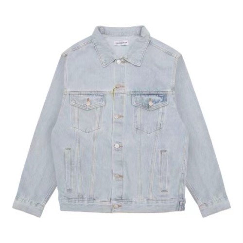 Balenciaga Men Womens Jacket Denim Coat Luxury Brand Mens Jackets Top Quality   