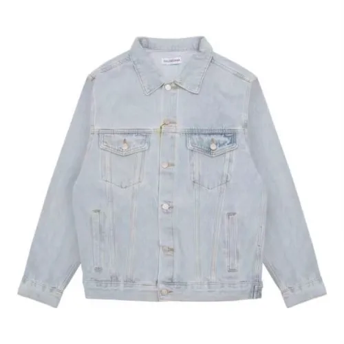 Balenciaga Men Womens Jacket Denim Coat Luxury Brand Mens Jackets Top Quality   