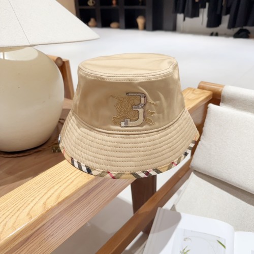 Burberry Womens Mens Cap Bucket Hat Luxury Brand with Original Box  
