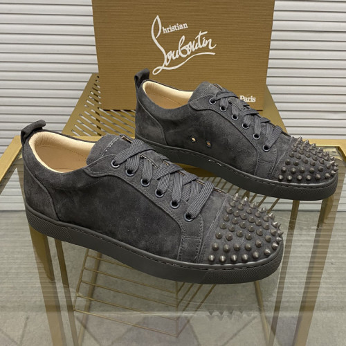 Christian Louboutin Mens Shoes Sneakers Luxury Brand Red Bottom Design Sports Footwears with Original Box
