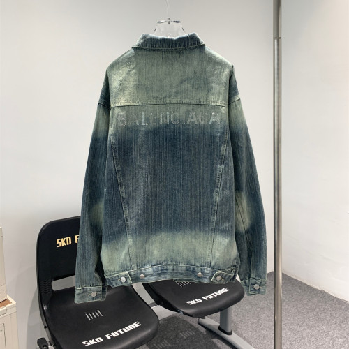 Balenciaga Men Womens Jacket Denim Coat Luxury Brand Mens Jackets Top Quality   