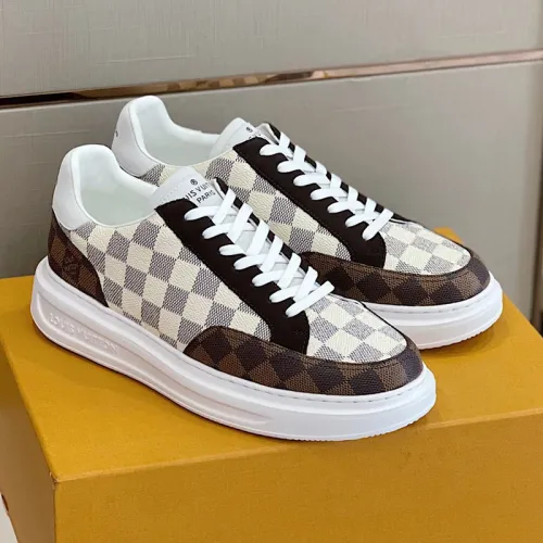 Louis Vuitton Men Shoes Fashion Sneakers RIVOLI Beverly Hills SNEAKER Luxury Brand Casual Shoes with Original Box