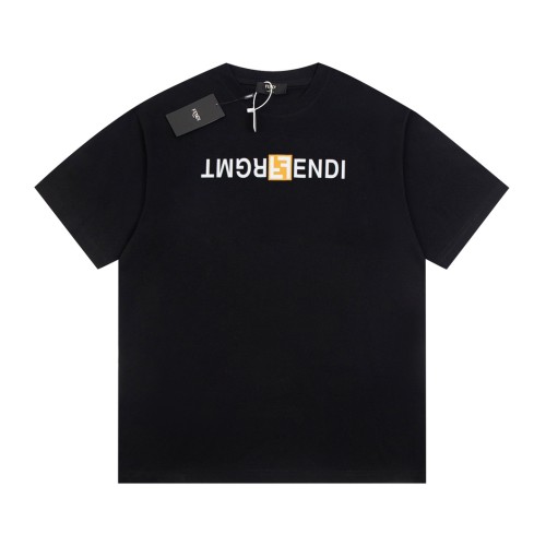 Fendi Luxury Brand Women Mens Short Sleeve T-Shirt   