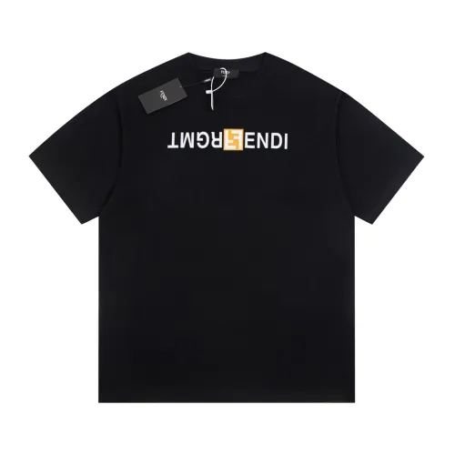 Fendi Luxury Brand Women Mens Short Sleeve T-Shirt   