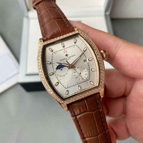 Vacheron Constantin Mens Watch Luxury Brand Design Fashion Type with Original Box