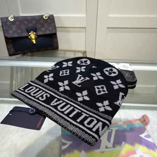 Louis Vuitton Womens Mens Cap Knit Hat Luxury Brand with Original Box  