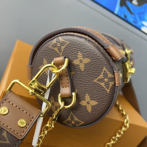 Louis Vuitton Womens Bags Shoulder Messenger Bag Luxury Brand Papillon Trunk M57835  