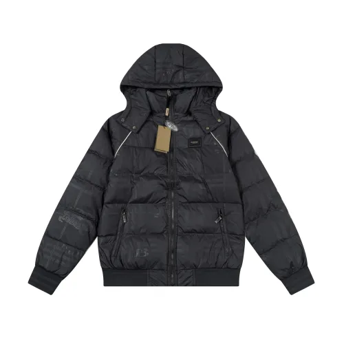 Burberry Women Mens Coat Hoodie Luxury Brand Mens Down Jacket Top Quality   