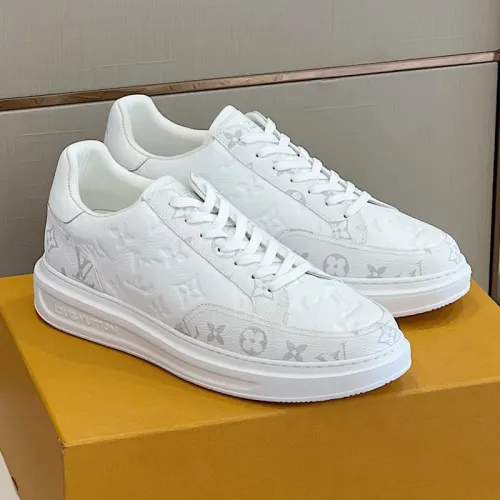 Louis Vuitton Men Shoes Fashion Sneakers RIVOLI Beverly Hills SNEAKER Luxury Brand Casual Shoes with Original Box