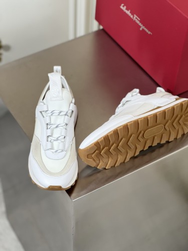 Salvatore Ferragamo Mens Shoes Sneakers Luxury Brand Fashion Shoes For Men with Original box Whatsapp 