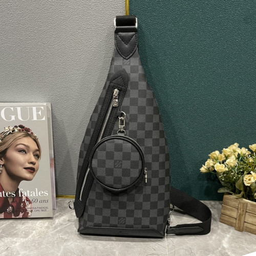 Louis Vuitton Mens Shoulder Bags Luxury Brand Fashion Type Duo Sling Bag with Original Box M30936