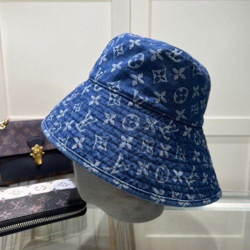 Louis Vuitton Womens Mens Cap Bucket Hat Luxury Brand with Original Box  