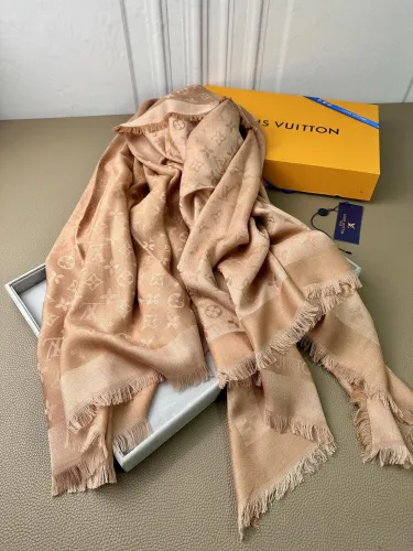 Louis Vuitton Scarves Womens Fashion Scarf with Original Box   
