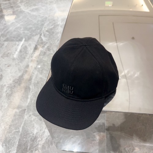 Miumiu Womens Cap Baseball Hat Luxury Brand with Original Box  