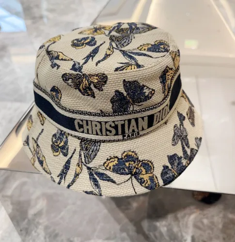 Dior Men Womens Bucket Hat Luxury Brand Design Dior Cap with Original Box  