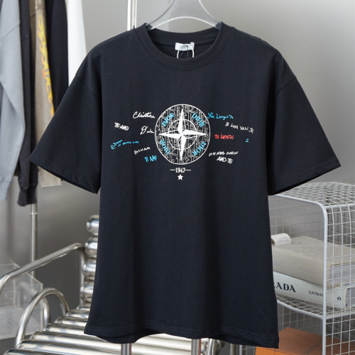 Doir Luxury Brand Women Mens Short Sleeve T-Shirt   