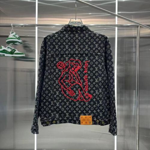 Louis Vuitton Men Womens Jackets Denim Luxury Brand Mens Jackets Top Quality   