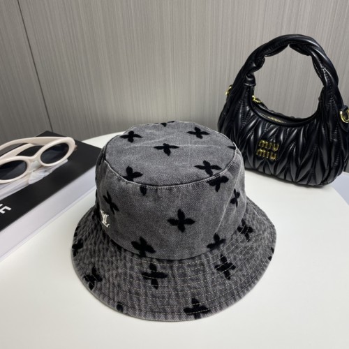 Louis Vuitton Womens Mens Cap Bucket Hat Luxury Brand with Original Box  