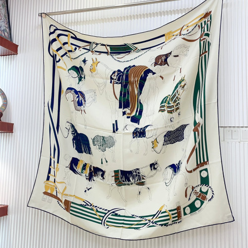 Hermes Scarves Womens Fashion Scarf Shawl 124
