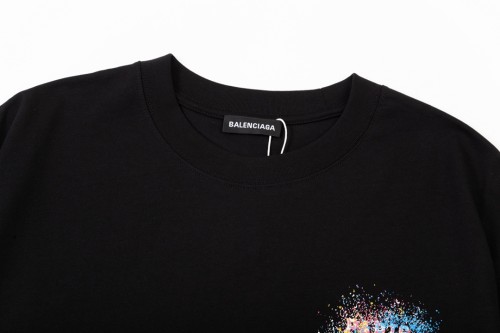 Balenciaga Luxury Brand Women Mens Short Sleeve T-Shirt   